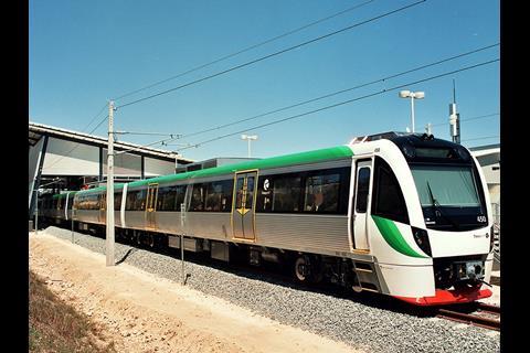 The EMU arrived 15 years after the first was unveiled.